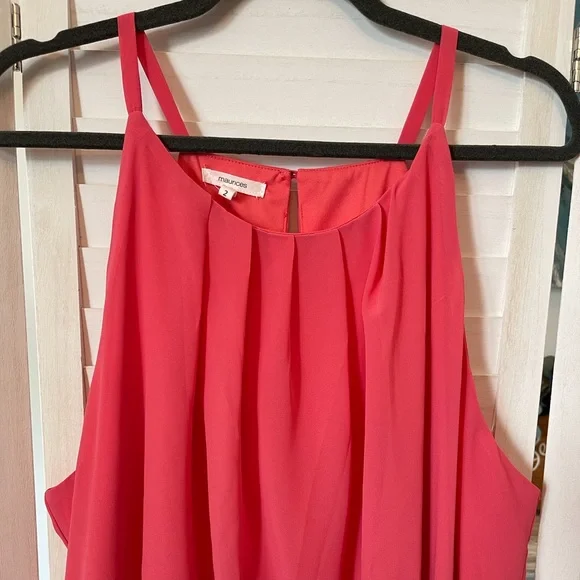Maurices coral pleated mini dress size 2X - Picture 4 of 12